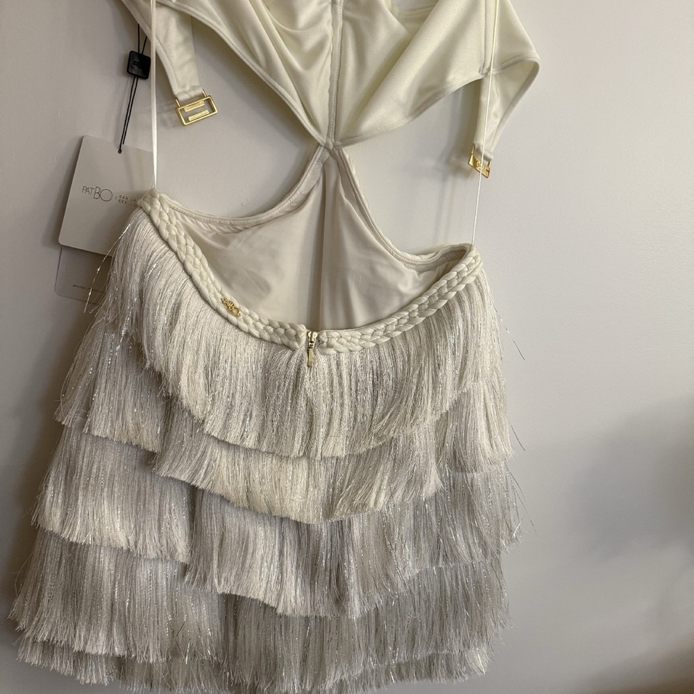 PatBO White x Camila
Coelho Fringe Mini Dress XS - Picture 6 of 6